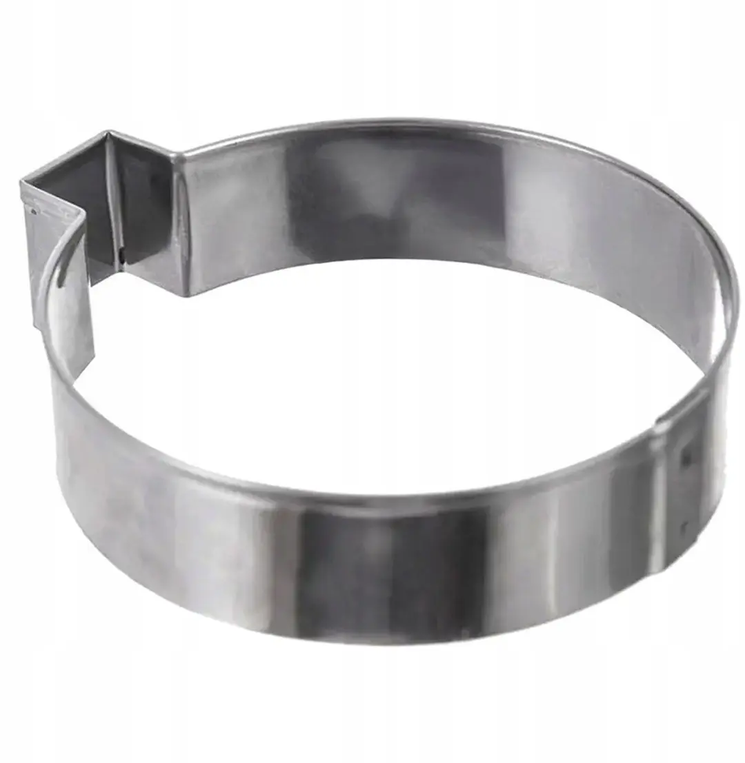 Orion RVS Kerstbal Koekjesvorm 7cm - Zilver - afbeelding 5 van 6