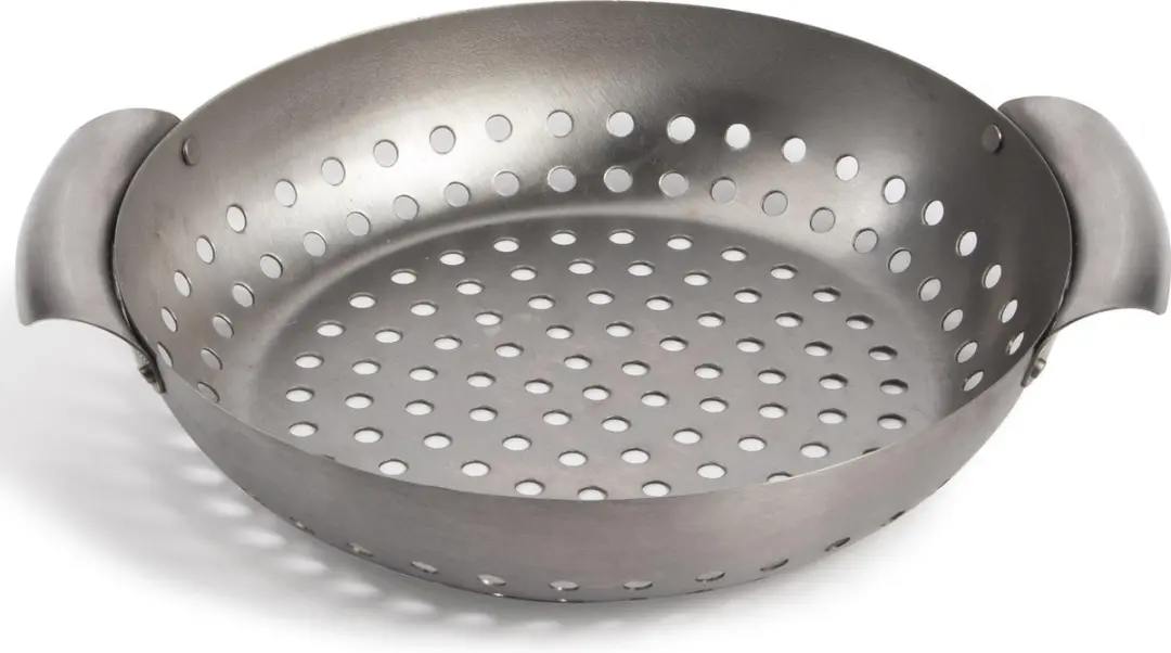 Gusta Barbecue Grillmand RVS - ø27,5x5cm