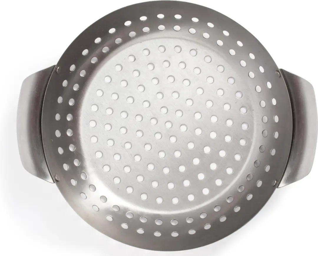 Gusta Barbecue Grillmand RVS - ø27,5x5cm