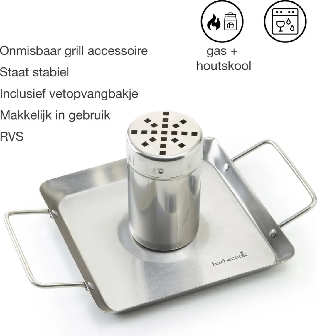 Barbecook Kip Grill Beercan Chicken - Chroom