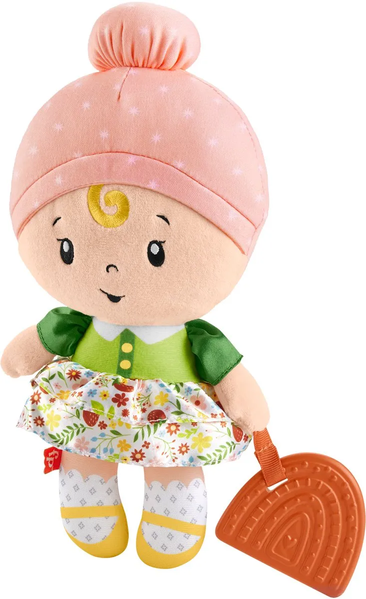 Mattel Fisher-Price Knuffelpop met Bijtring