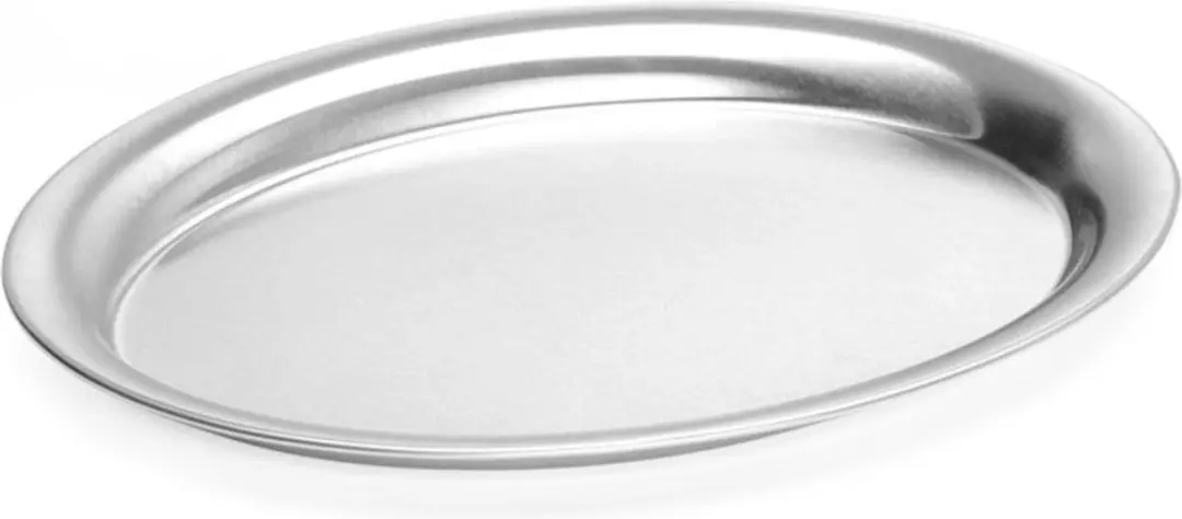 Hendi Ovaal Koffieplateau RVS 265x195mm