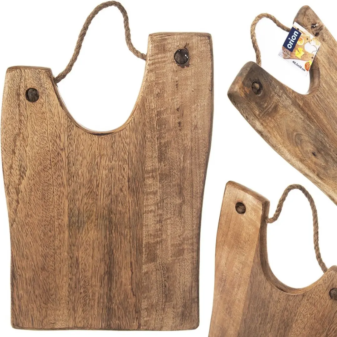 Orion Mango Houten Snij- en Serveerplank 40,5x28cm - Bruin