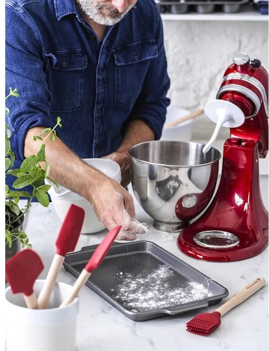 KitchenAid Bakplaat 33x22,5cm CC003300-001 - Grijs - afbeelding 4 van 6