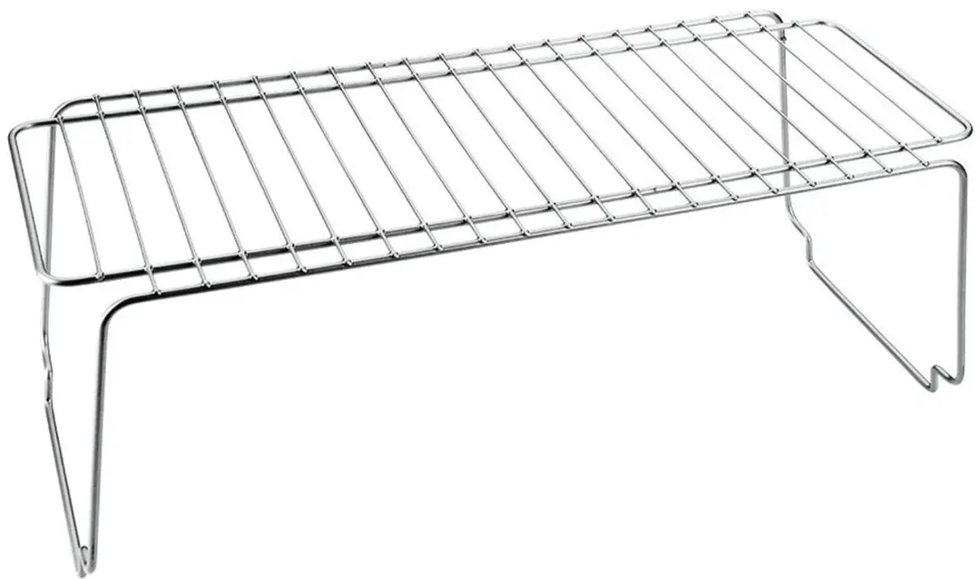 Metaltex Stapelrek Kastorganizer 35x26x15cm - Zilver