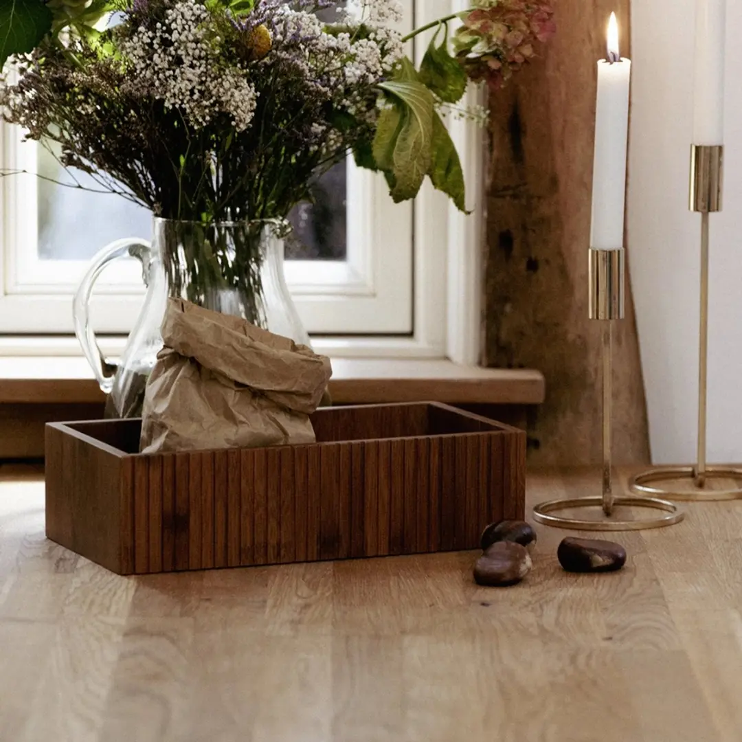 Wenko Bamboe Bakje 30x15x8cm - Hout
