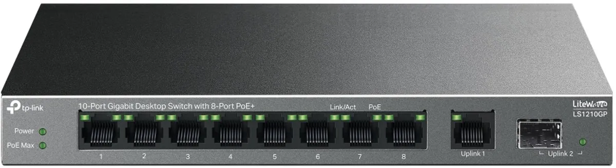 TP-Link LS1210GP PoE Switch