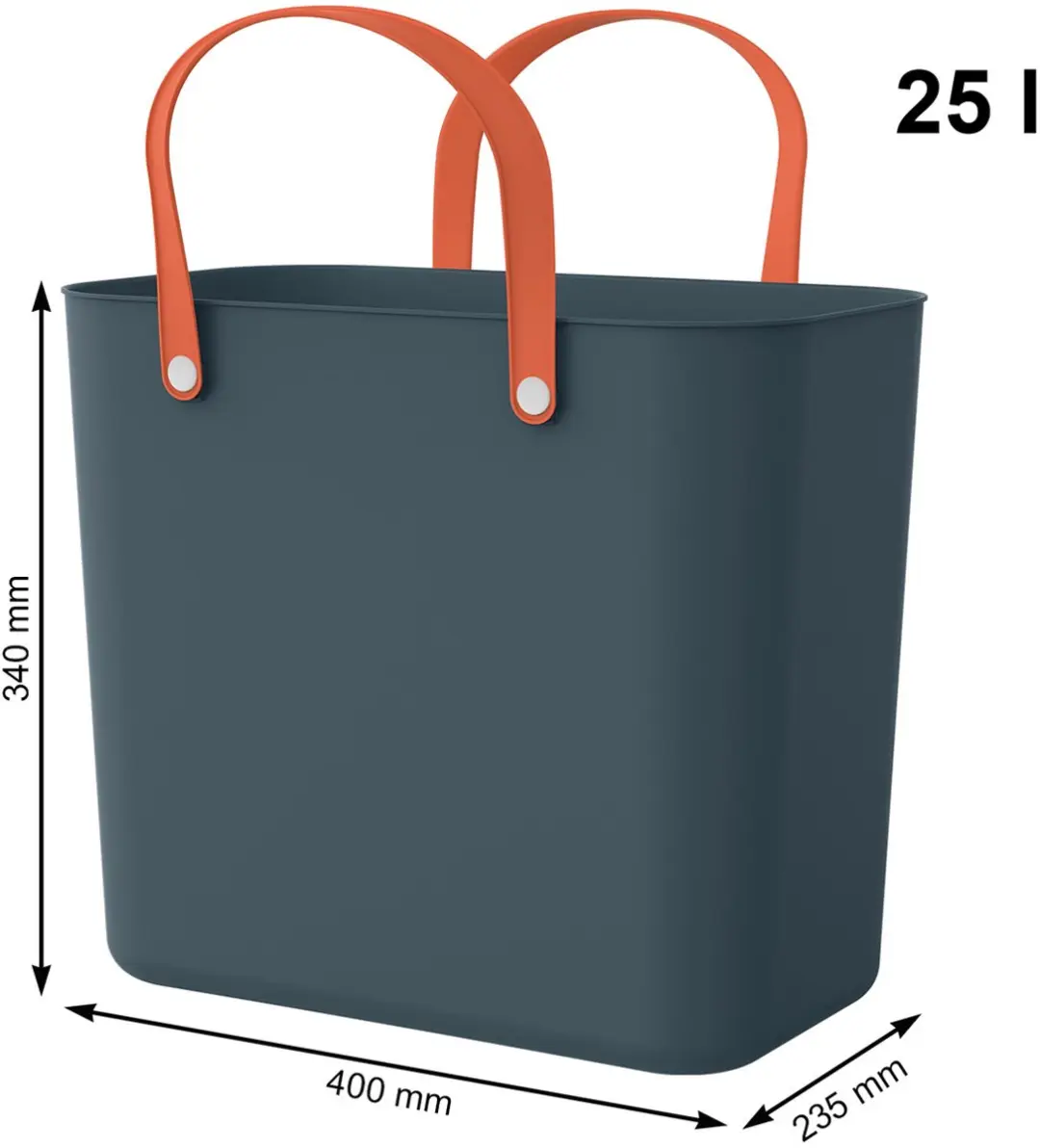 Rotho ALBULA 25L Multibag - 40 kg - Marineblauw