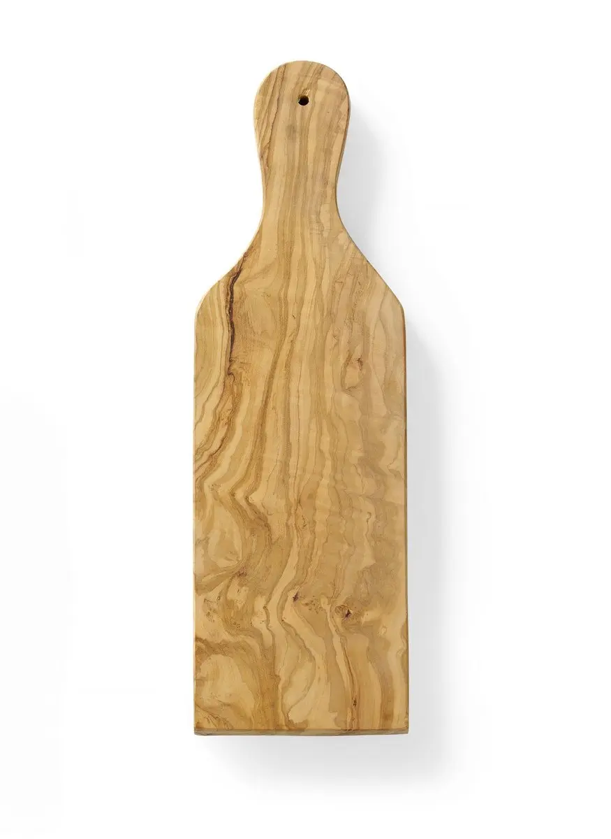 Hendi Serveerplank met Handvat Olijfhout 350x120x18mm