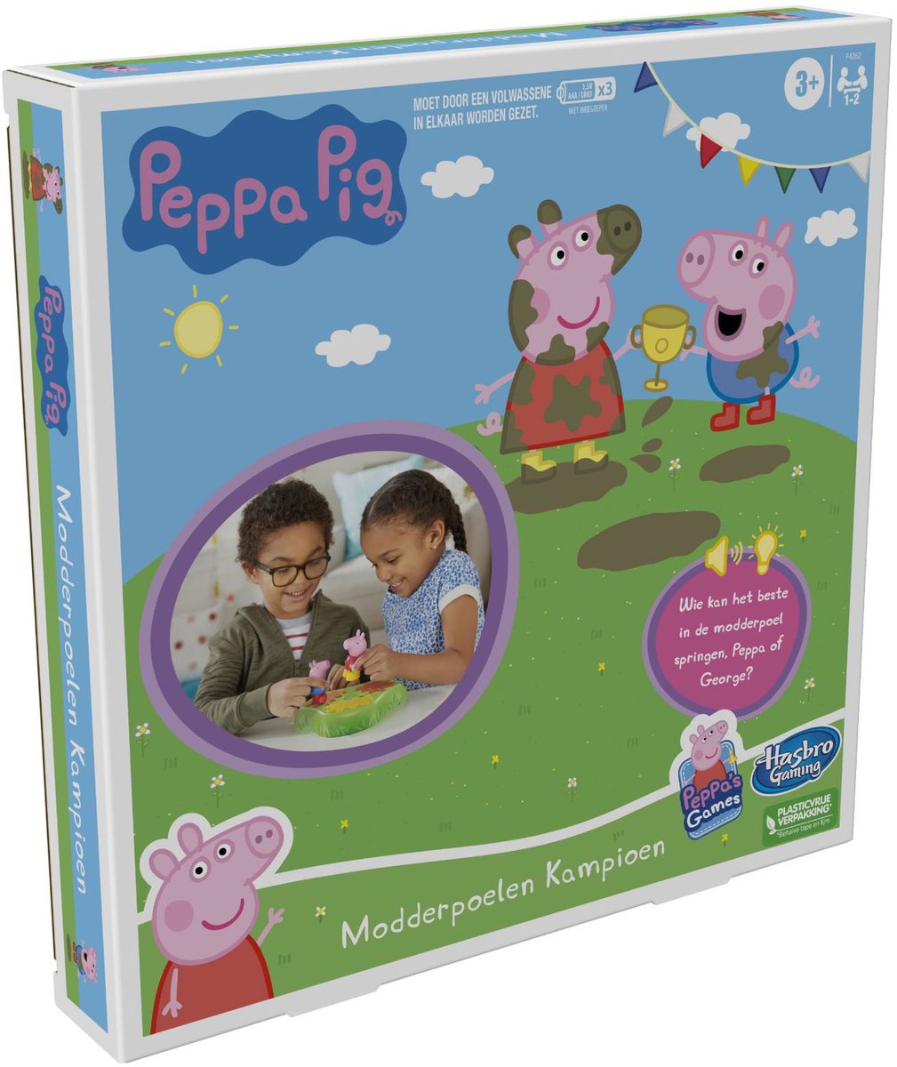 Peppa Pig Modderpoelenspel - Actiespel