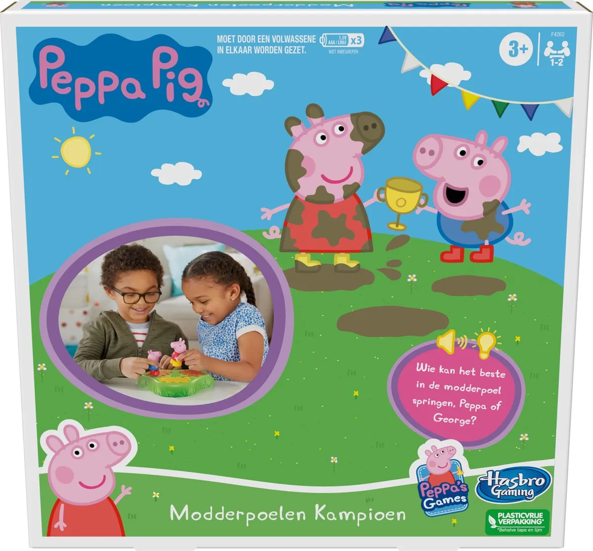 Hasbro Peppa Pig Modderpoelenspel F4262104 - Actiespel