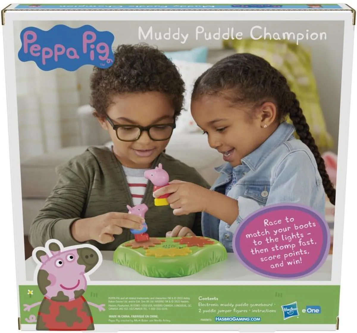 Hasbro Peppa Pig Modderpoelenspel F4262104 - Actiespel