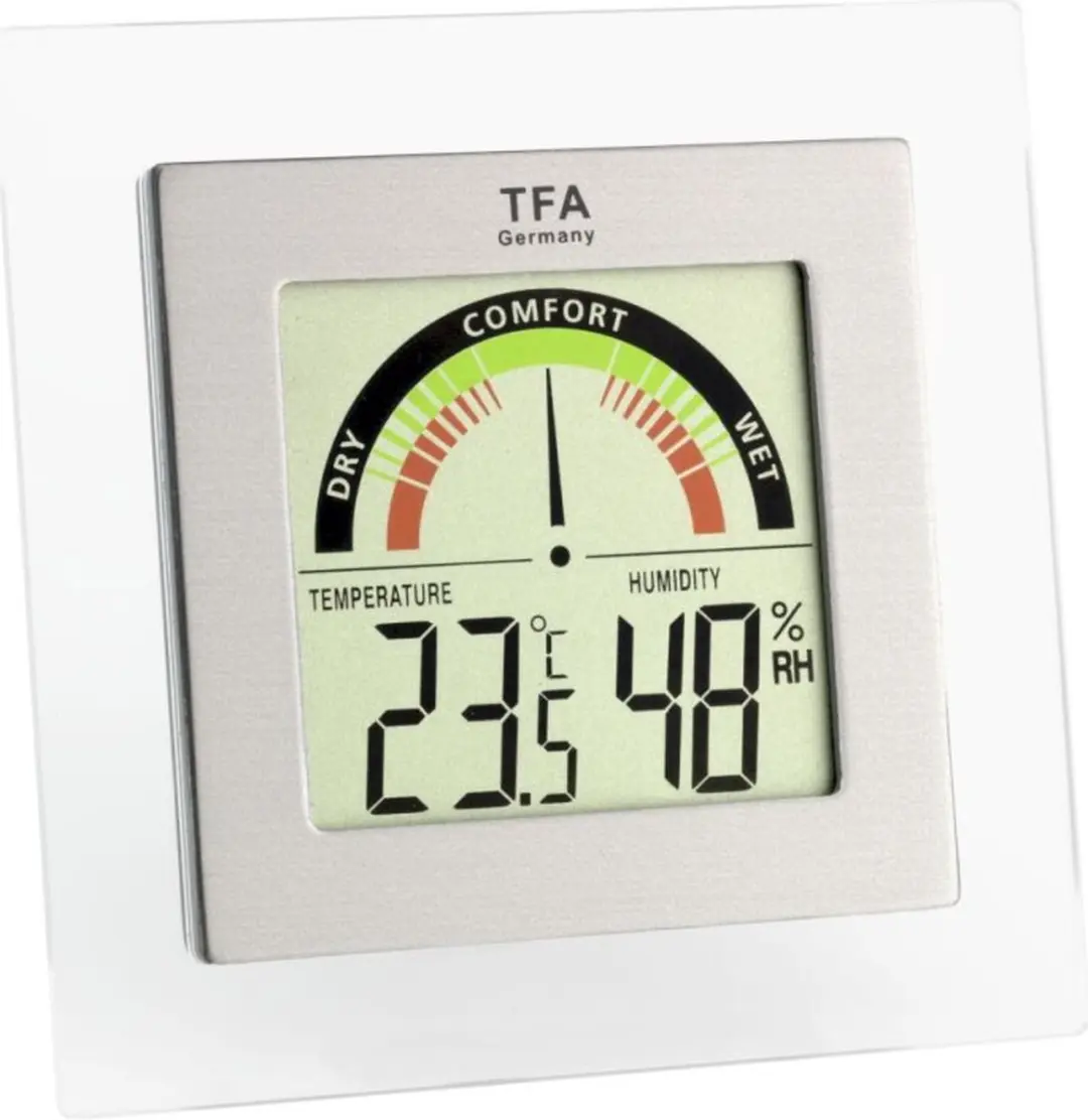 TFA Dostmann 30.5023 Horloge - Zilver