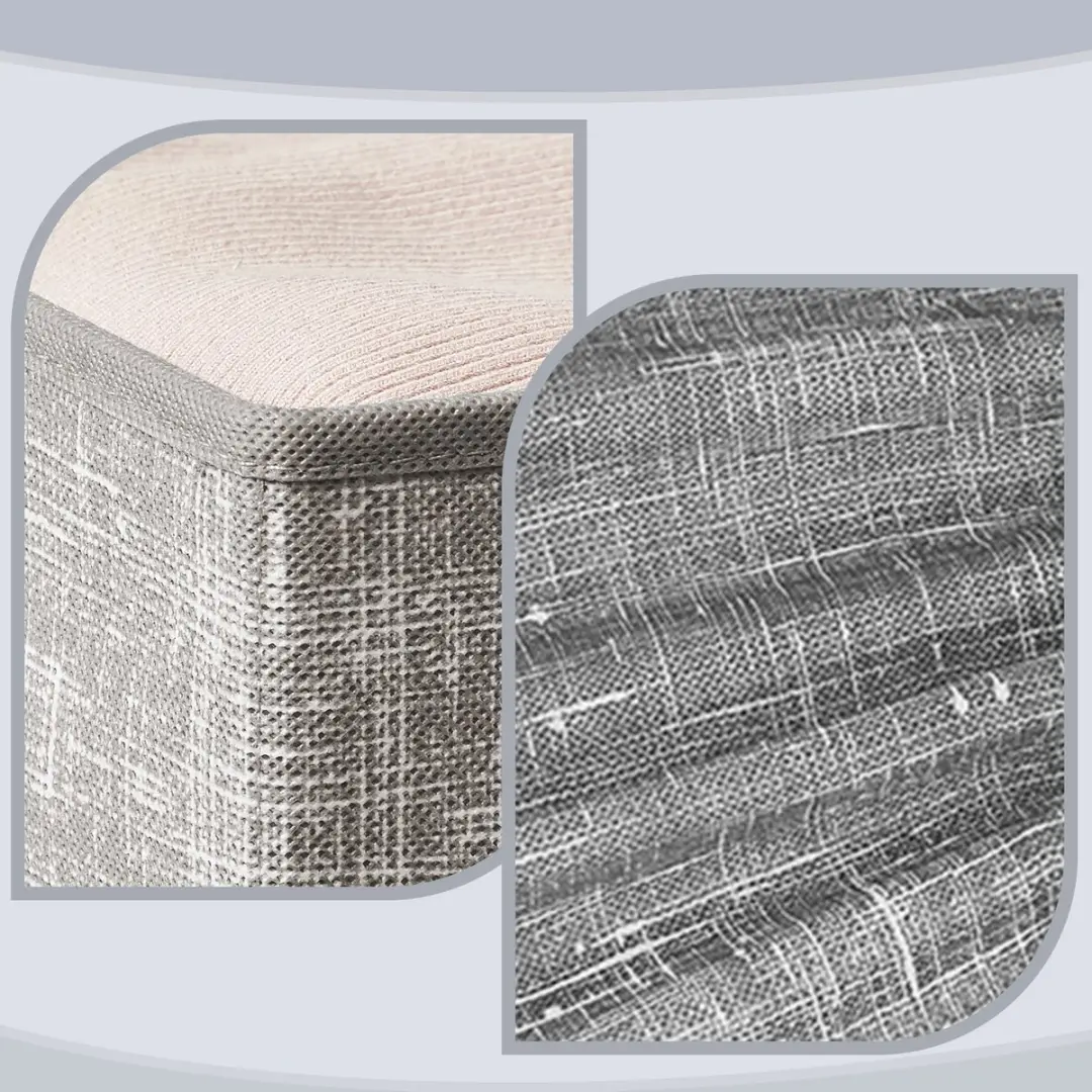 Songmics Opbergbox Taupe - 6 Stuks 27L - afbeelding 2 van 6