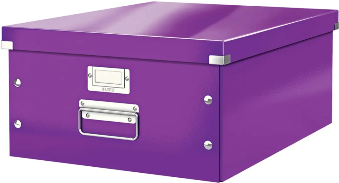 Leitz WOW Click & Store Opbergdoos A3 - 29L - IJsblauw