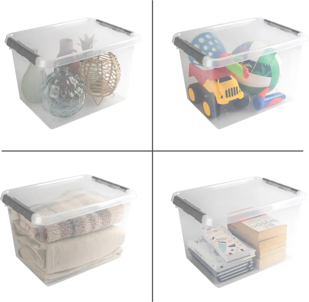 Sunware Comfort Line Opbergbox 22L - Set van 6 - 40x30x26cm - afbeelding 6 van 6