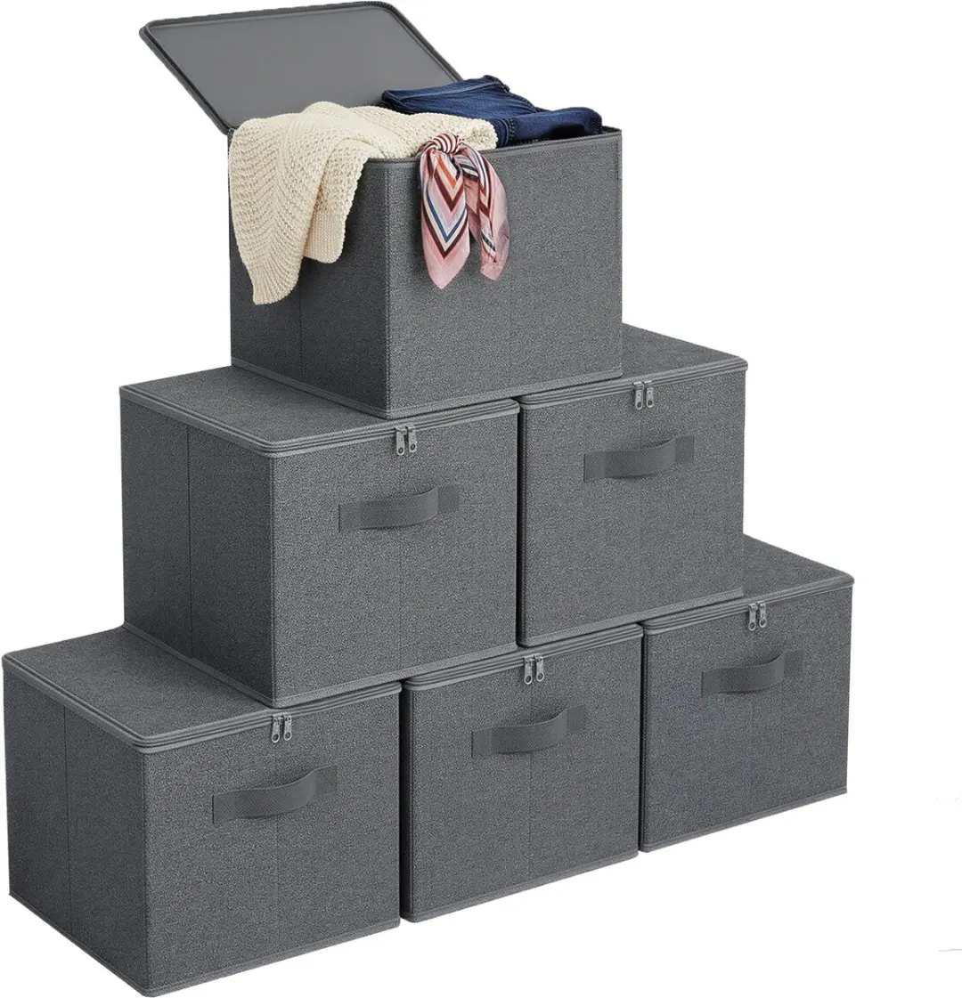 Songmics Opbergbox Grijs 30L