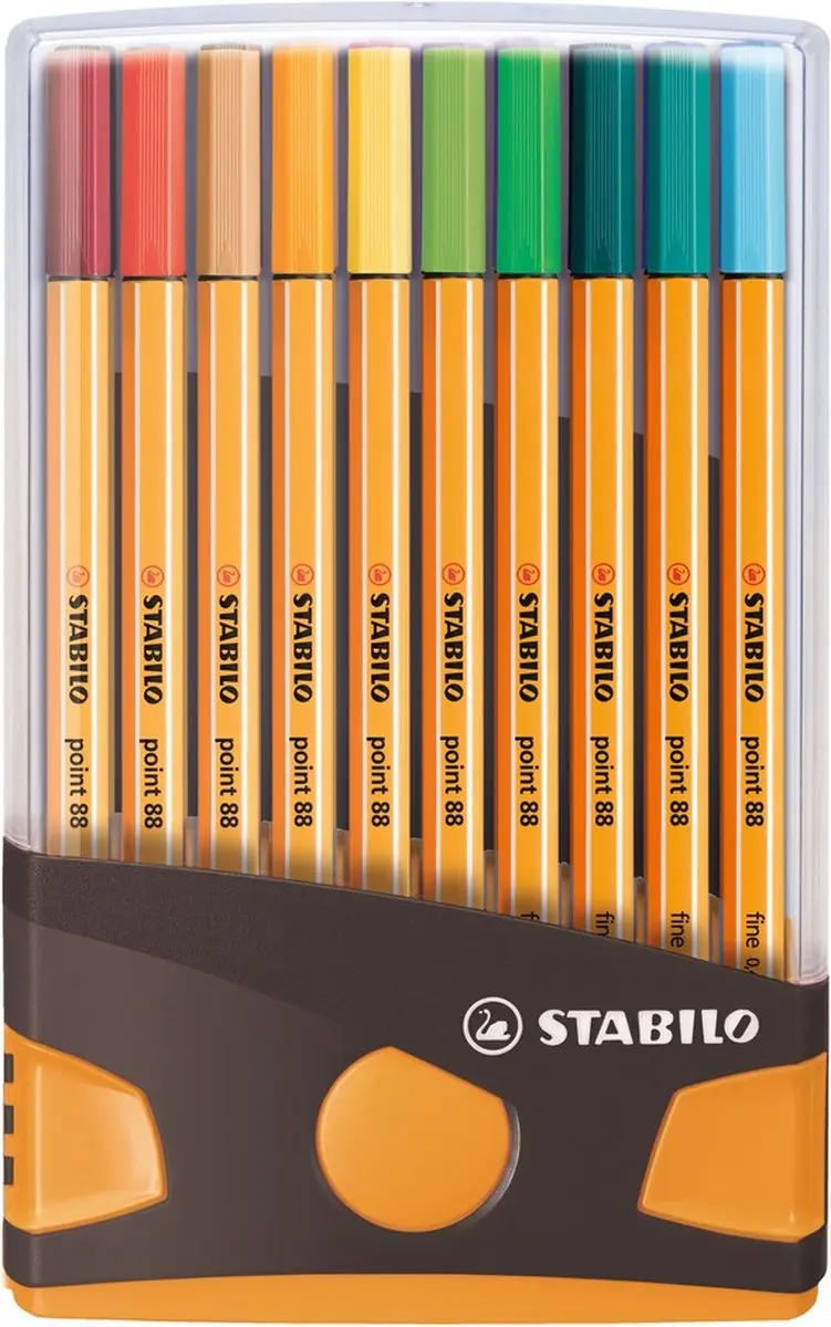 Set Viltstiften Stabilo Point 88 Doosje