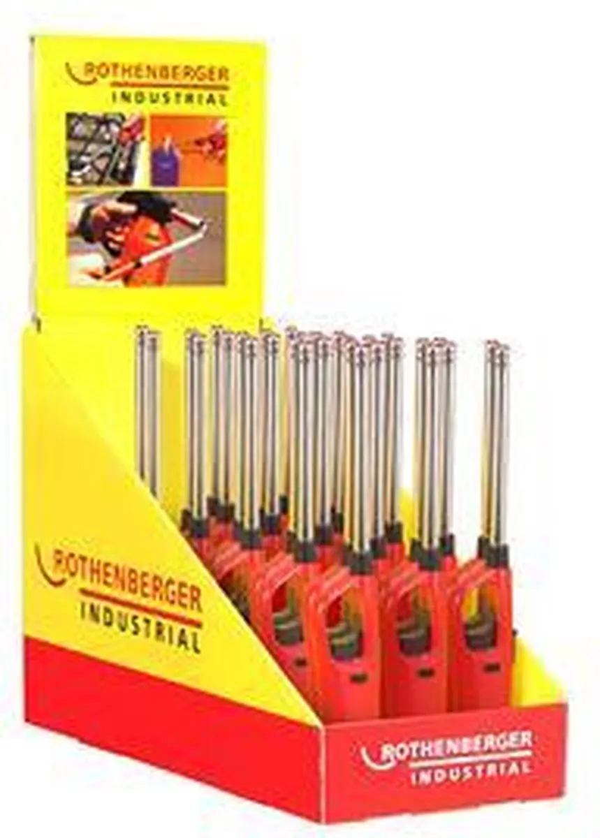 Rothenberger Gasaansteker Navulbaar - Rood - afbeelding 5 van 6