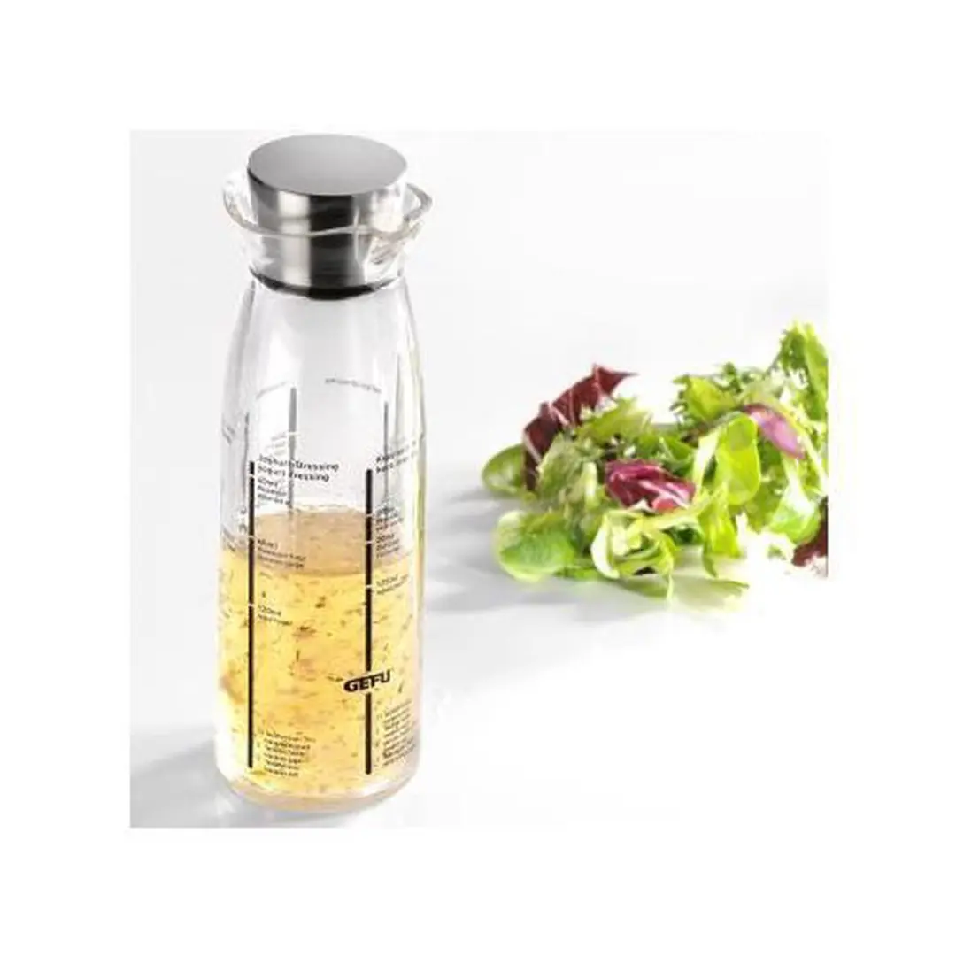 GEFU MIX Dressingshaker 350ml - Glas/RVS