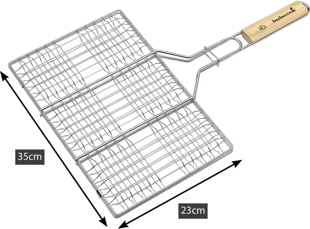 Barbecook BC-ACC-7104 Hamburgergrill Klemrooster - 6 Stuks - Chroom
