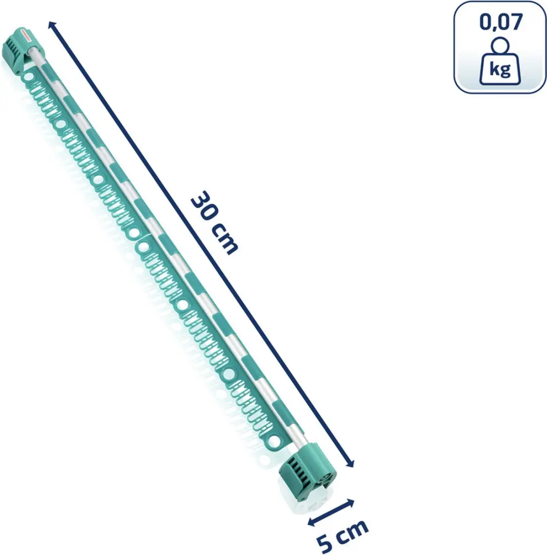 Leifheit Linomatic EasyClip Droogmolenaccessoire 38 Stuks - Turquoise