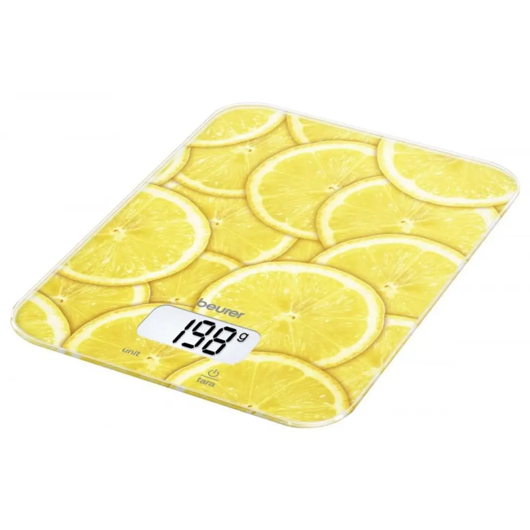 Beurer KS 19 Lemon Keukenweegschaal - 5 kg - Citroengeel