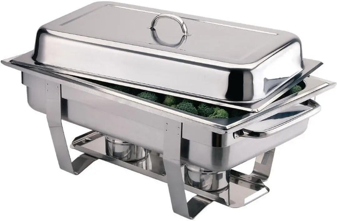 Olympia Milan S300 Chafing Dish Set - 2 Stuks - Zilver