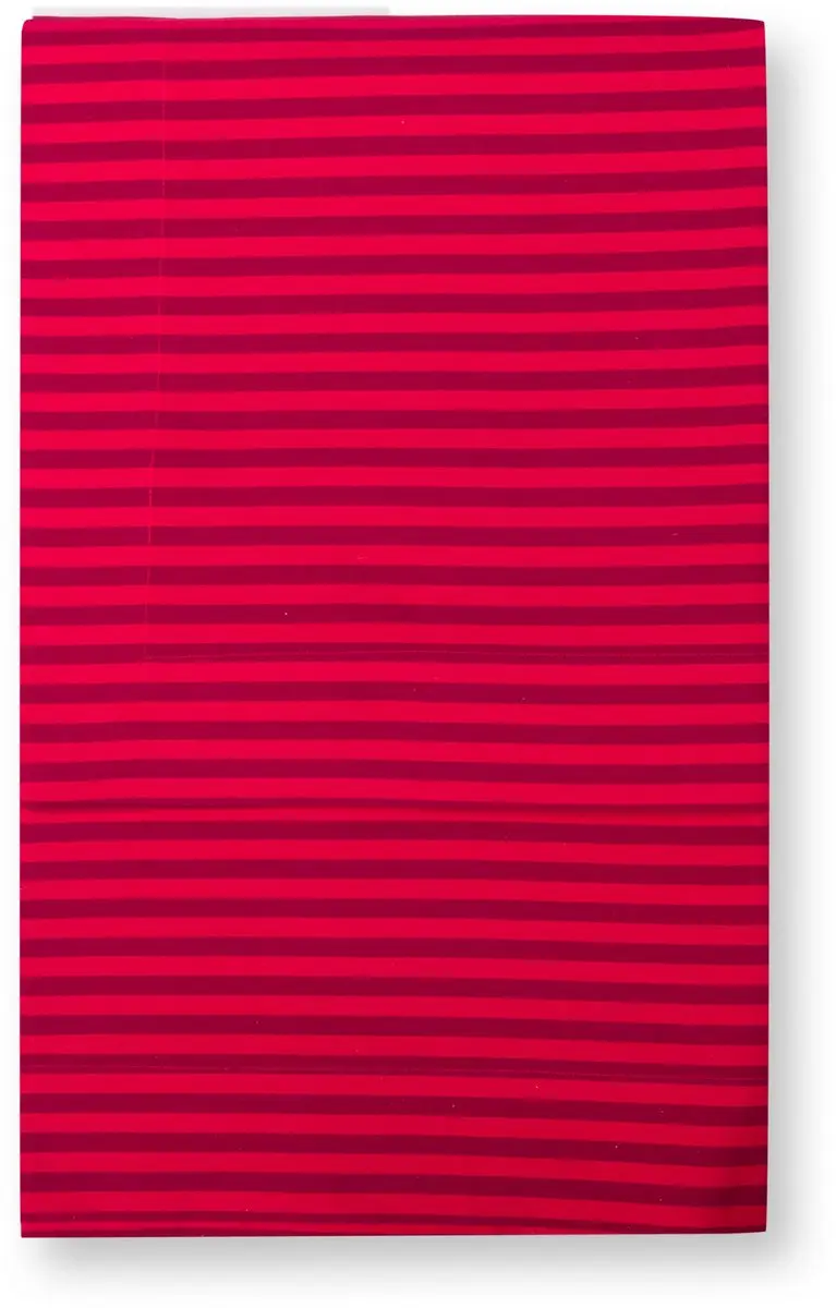 Pip Studio Tafelkleed Stripes Donkerrood 160x250cm