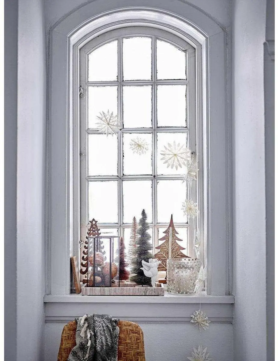 Bloomingville Marmeren Dienblad Majsa - 38x18cm - Bruin