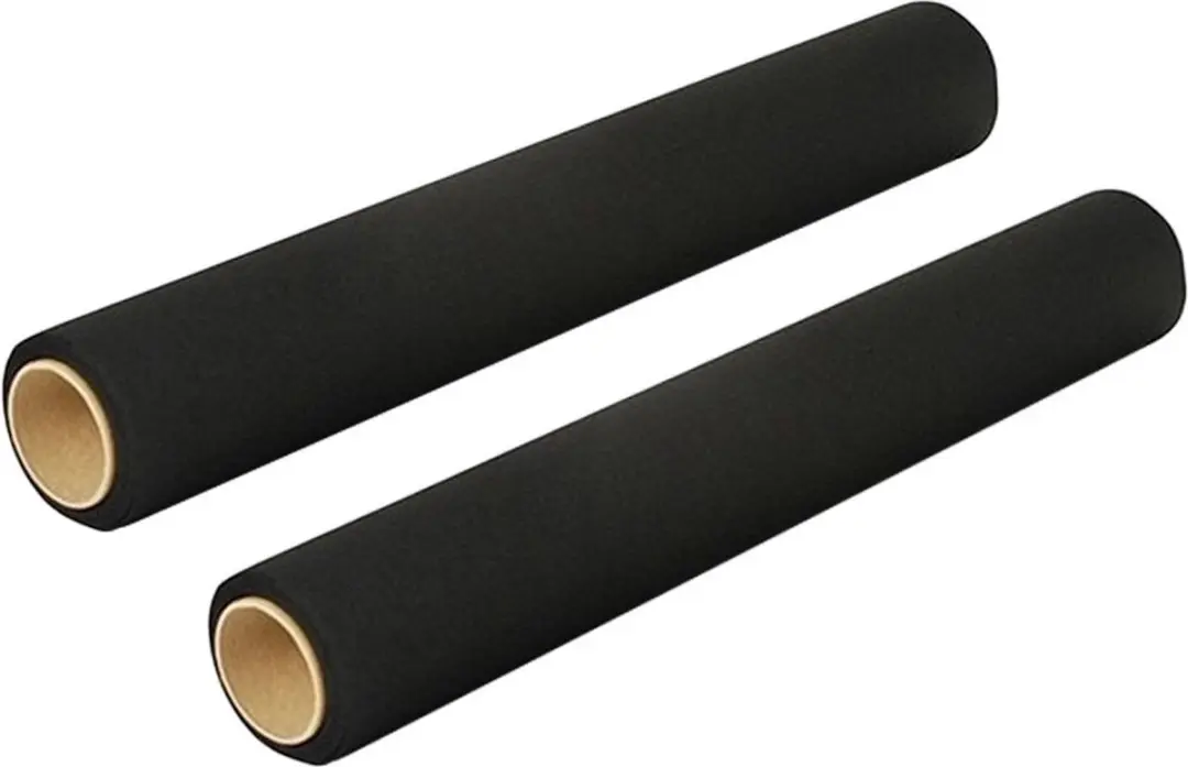 Duni Tafelloper Zwart 480x40cm - 2 Stuks