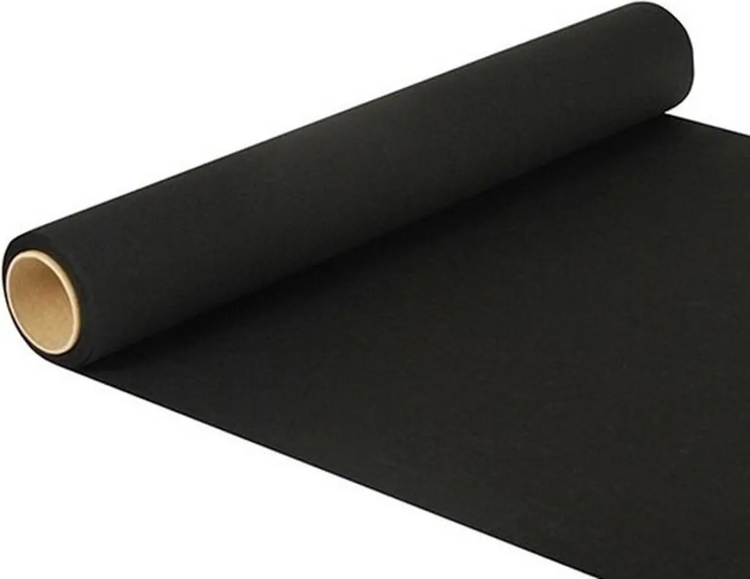 Duni Tafelloper Zwart 480x40cm