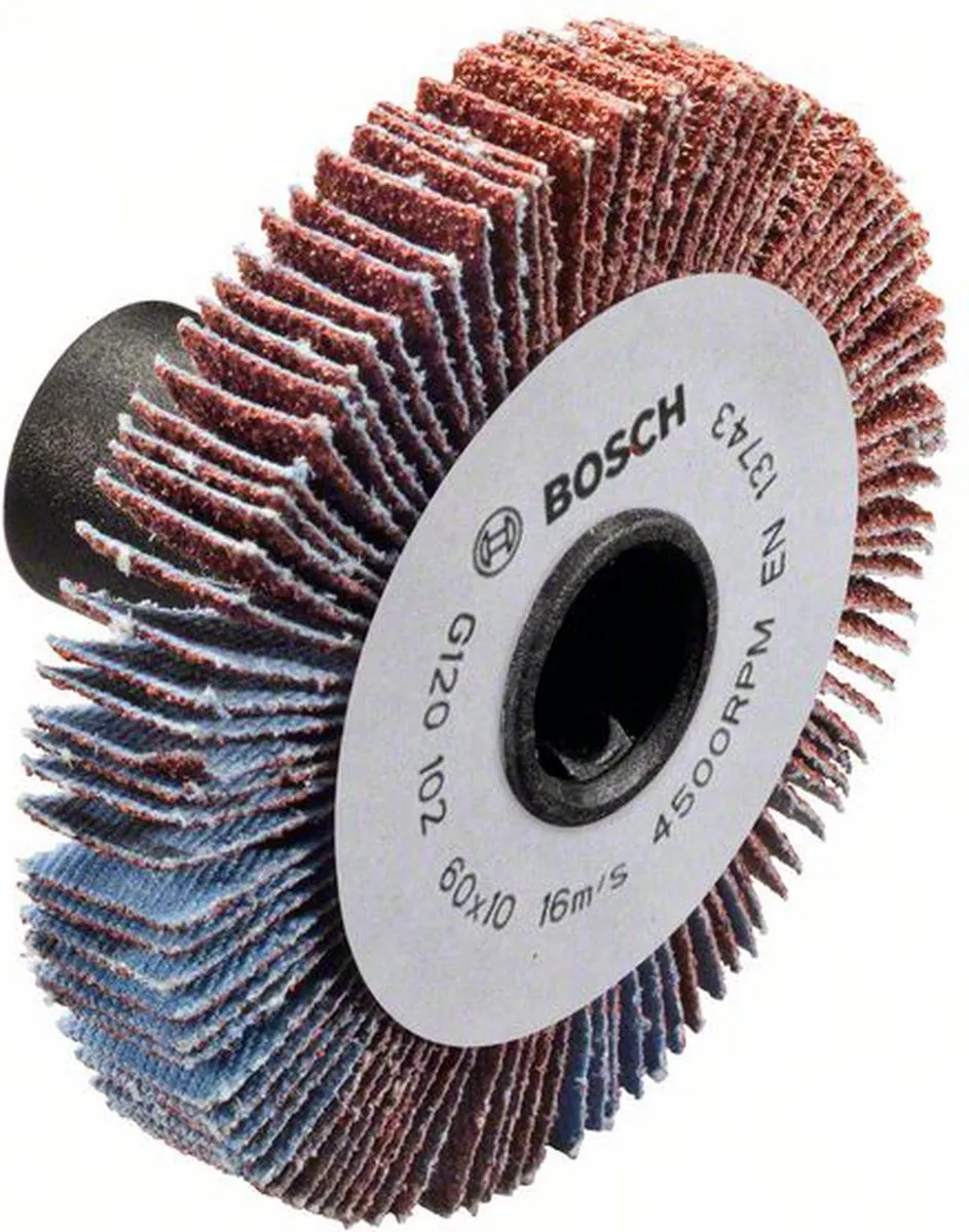 Bosch Lamellenrol 10mm - Korrel 80 - 1 Stuk - afbeelding 2 van 2