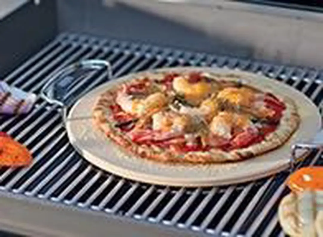 Weber Pizzasteen GBS - 42,5 cm - Beige