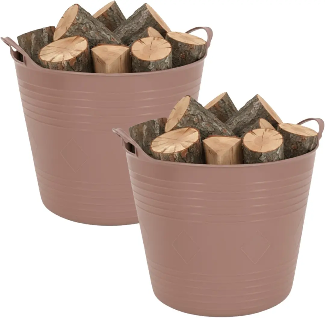 Excellent Houseware Opbergmand Oudroze 27L