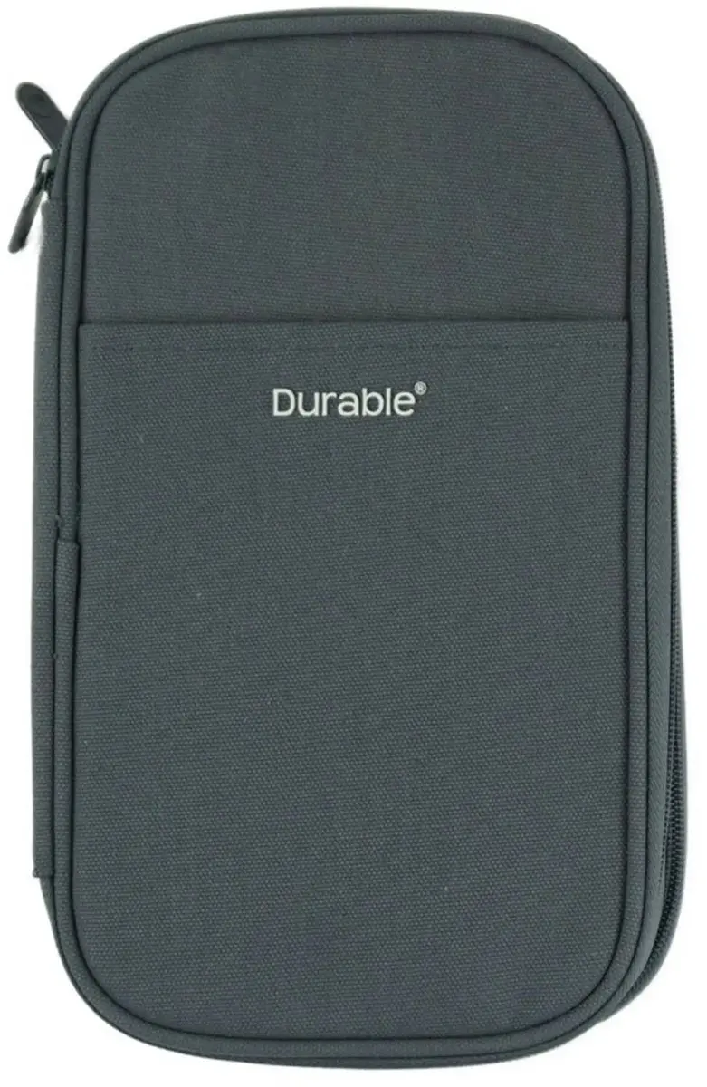 Durable Dubbel Etui Haak-Breinaalden 30x18x5cm - Grijs - afbeelding 6 van 6