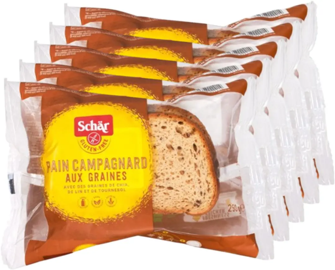 Schar Glutenvrij Meergranenbrood 5x250g