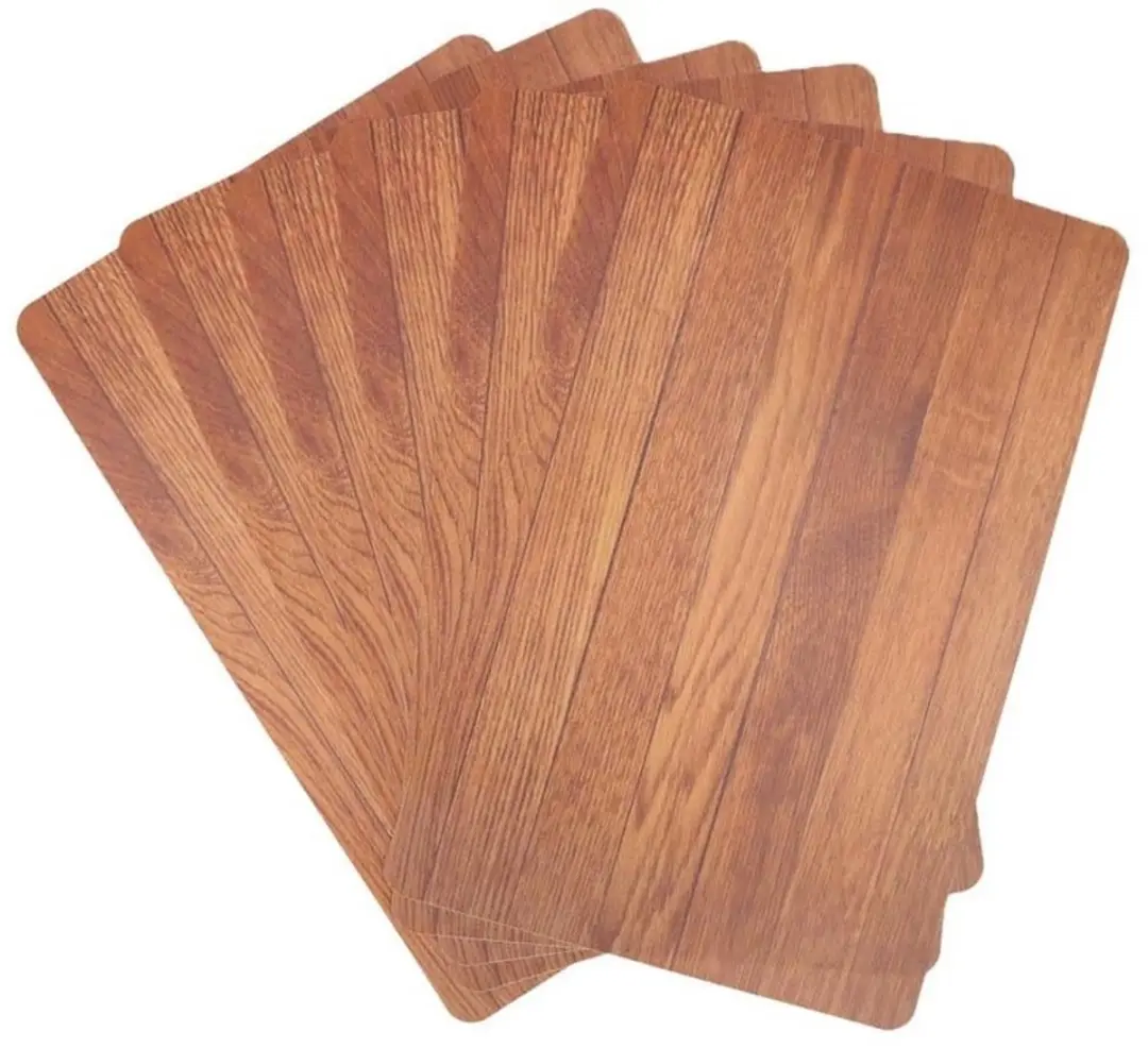 Cosy&Trendy Tafel Placemats Houten Planken 6x