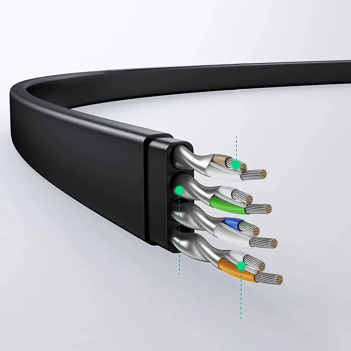 Ugreen Cat.6 Ethernetkabel 5m - Zwart