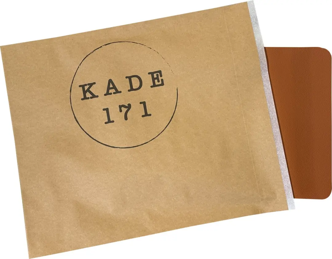 Kade 171 Placemats Lederlook 6 Stuks 45x30cm - Zwart/Bruin