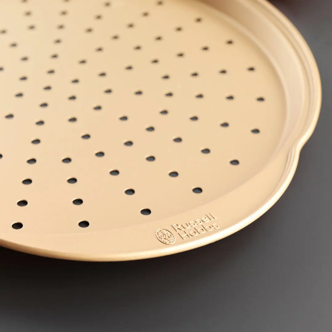 Russell Hobbs Opulence Pizzaplateau 37cm - Goud - afbeelding 6 van 6