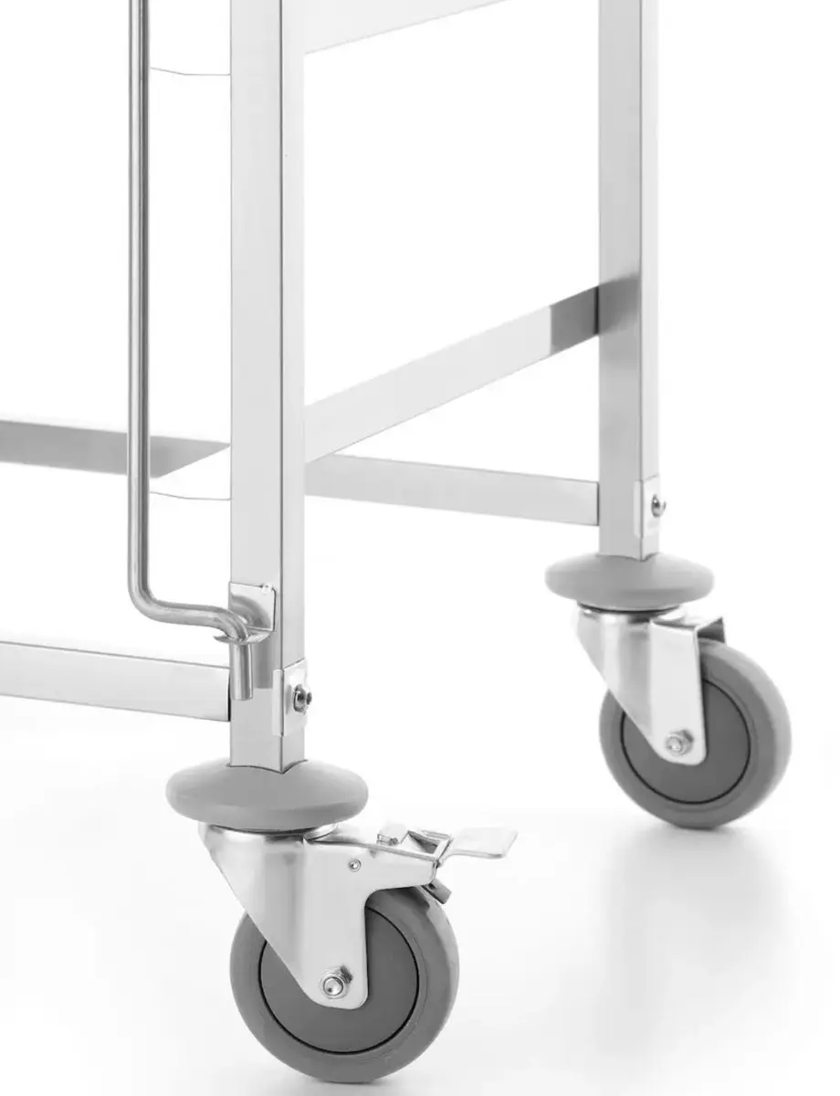 HENDI 810583 Afwaskorven Trolley - 7 Lagen - 500x500mm - RVS