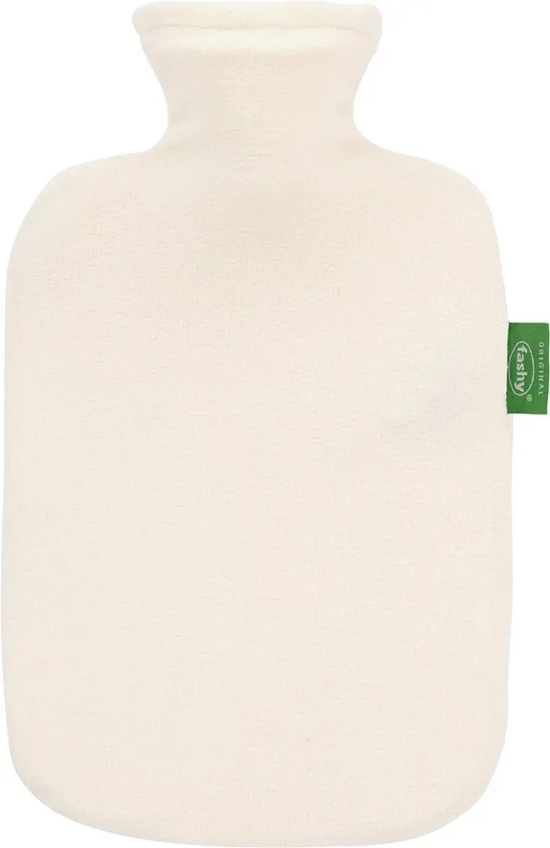 Fashy - Fleece Warmwaterkruik - Ivoor