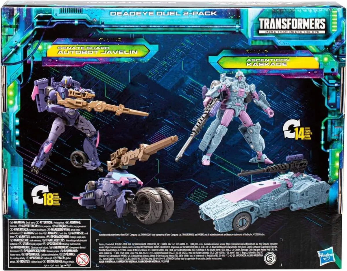 Hasbro Transformers Legacy Evolution Deadeye Duel 2-Pack - Multi