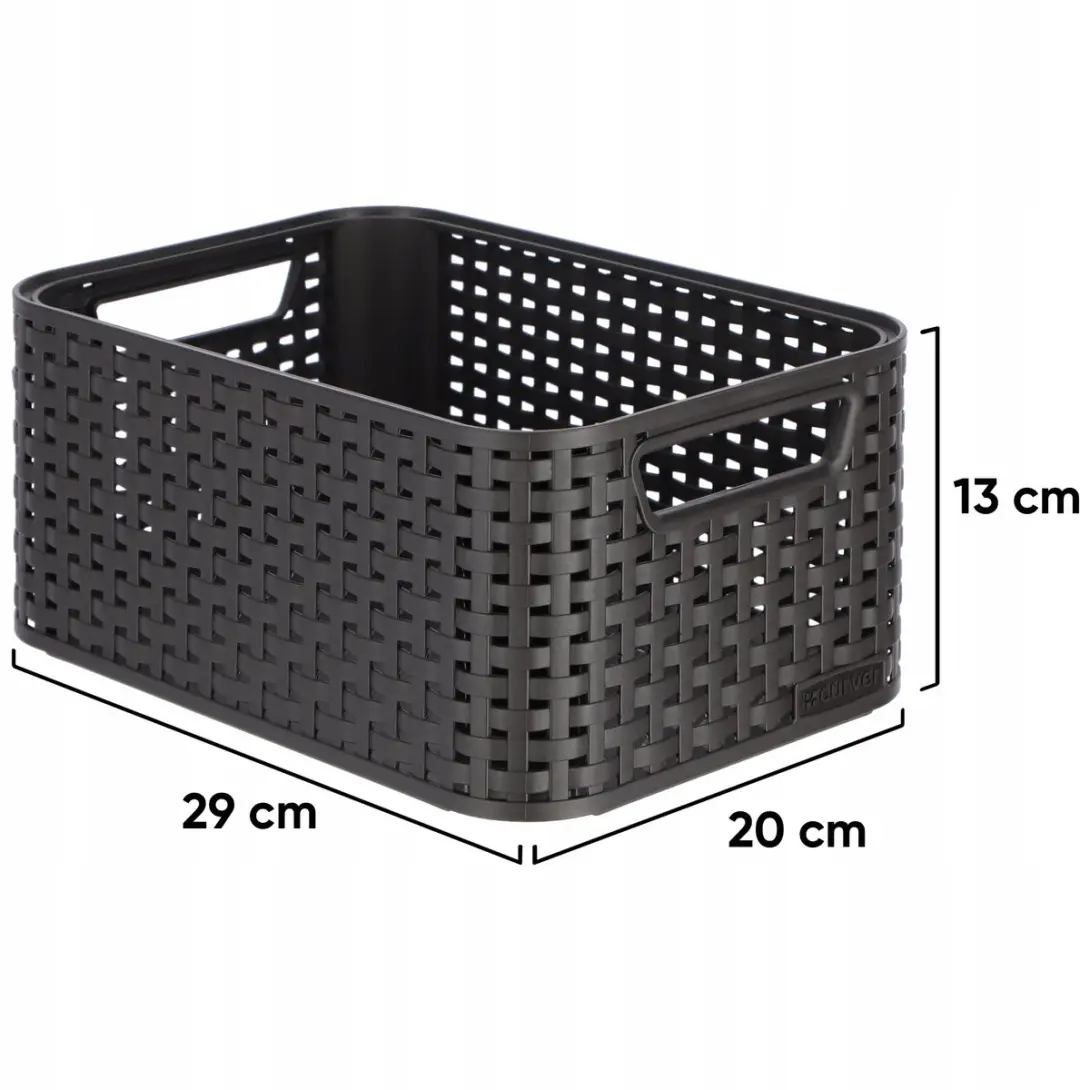 Curver Style Mandje S - 6L - Bruin - afbeelding 6 van 6