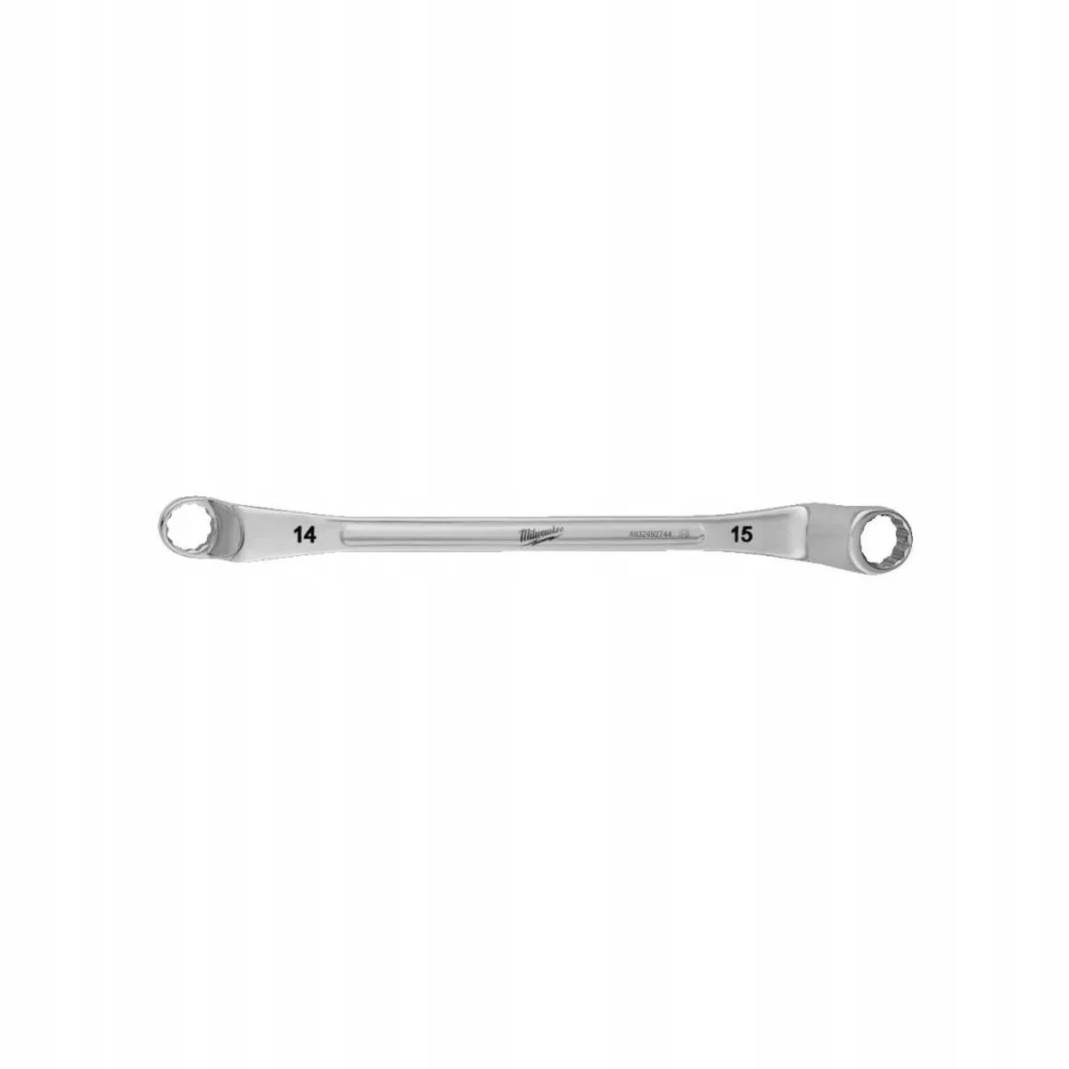 Milwaukee Ringsleutel 14x15mm Dubbel gebogen 75°