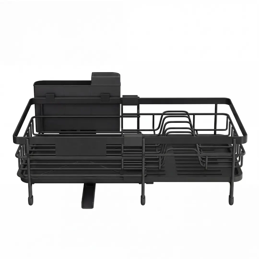 Songmics KCS556BH01 Afdruiprek - Zwart - afbeelding 6 van 6