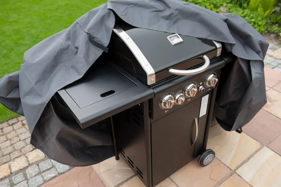 Nature Tuinmeubelhoes Gasbarbecue 6031605 - 90x165x63cm Grijs