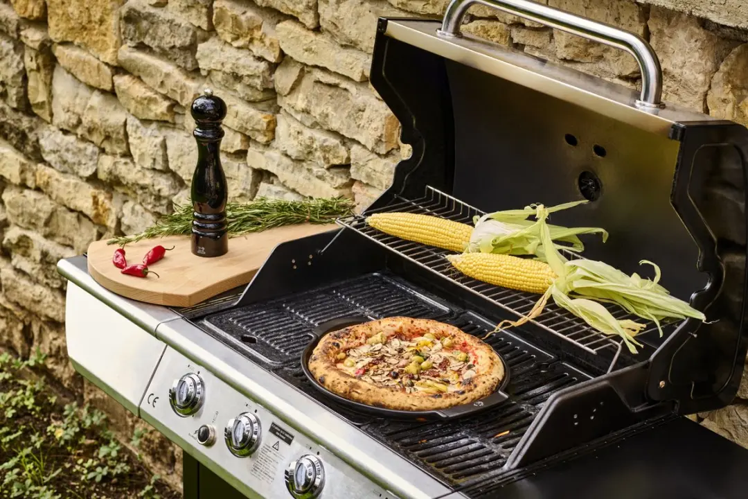 Peugeot Grill to Table Pizzaschotel 34cm - Zwart