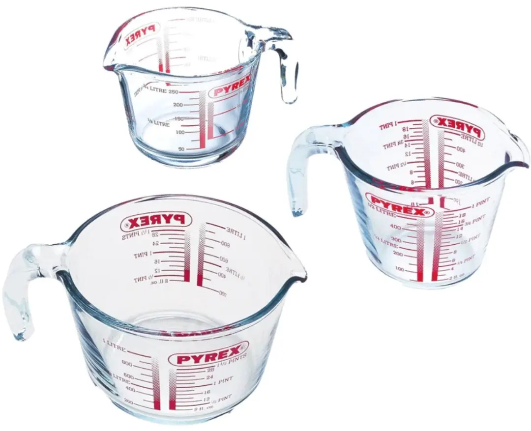 PYREX Classic Prepware Maatbekers Set